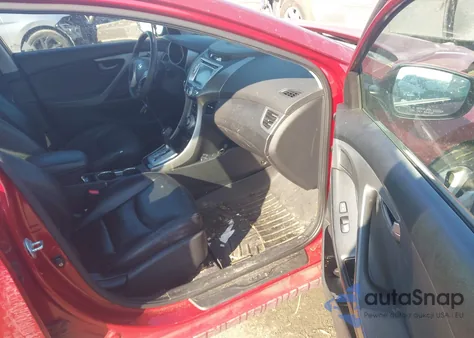 2011 Hyundai Elantra Limited (Ulsan Plant) from USA, damaged, VIN KMHDH4AE5BU099854